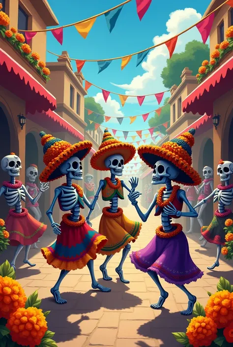 make a square game picture before Fortuna de los Muertos II