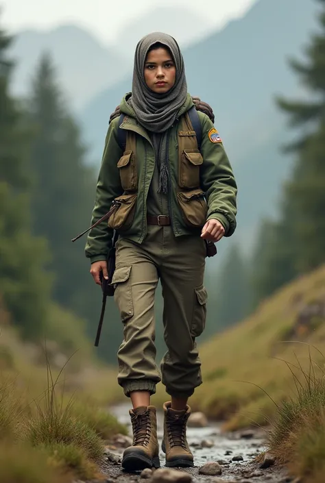 scout hijab adult girl