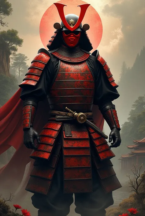 I want that samurai in the red mask