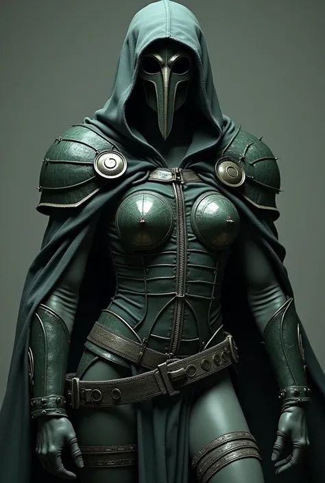 (Dr Doom), ((perfect anatomy:1.2,realistic:1.3,RAW Photography:1.3,masterpiece、highest quality、Ultra - High resolution、High resolution、Highly detailed CG、8K)), This artwork should be hyper-realistic, capturing every detail with stunning clarity, image of a...