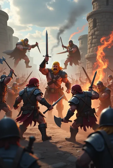 The image of war in Clash of Clans