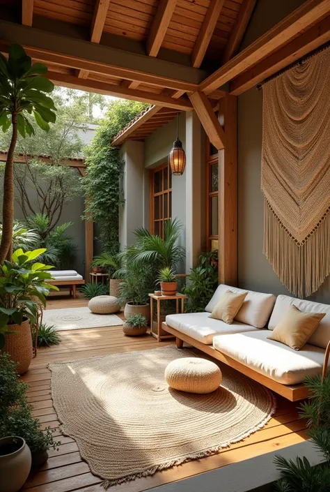 Spa design boho style