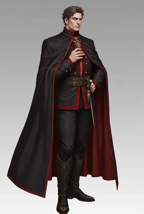 
# Lord Michael, Governor of Dhamaount Castle
*Physical Appearance*
1. Age: 38
2. Height: 1.80 meters
3. Hair: Dark brown with hints of gray
4. Eyes: Deep blue
5. Weight: 85 kg
6. Attire: Elegant black and red attire bearing family crest

*Personality*
1. ...