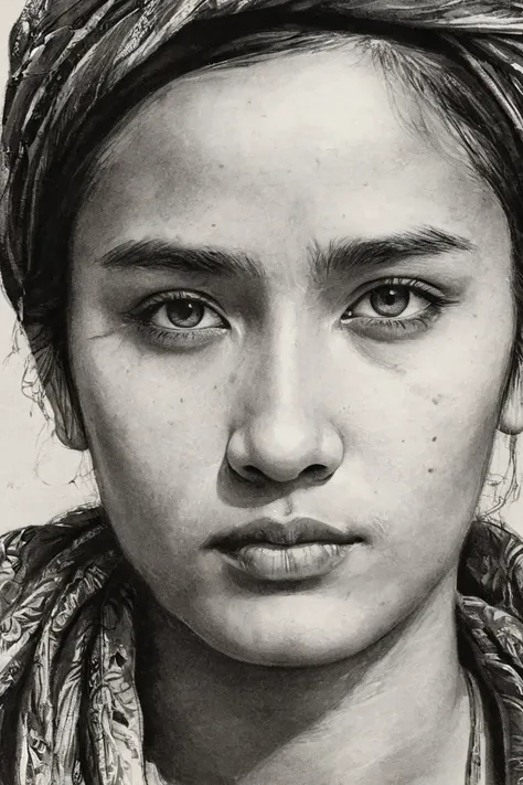 Un joven con boina, detalles face, , realistic, very human, details, detailed and expressive,  perfect eyes, perfect bdy, , lot of details, low clothes. creative use of light and shadow , refined pencil strokes , impressive chiaroscuro effect , surprising ...