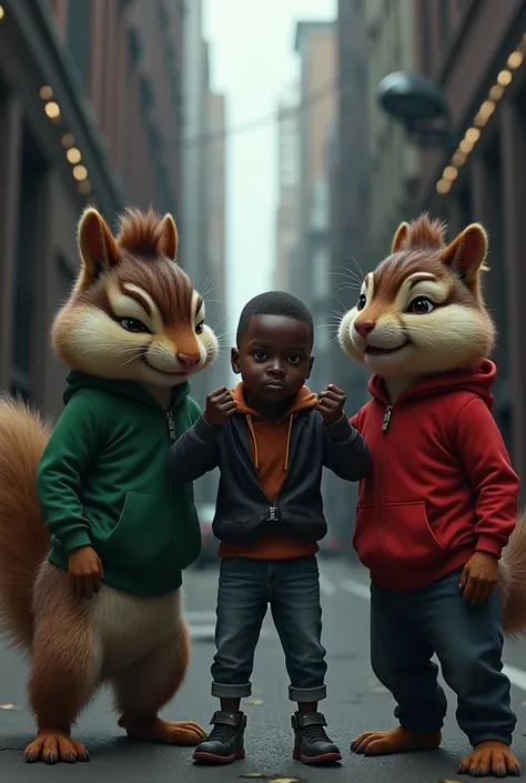 Alvin and the chipmunks arrest black guy