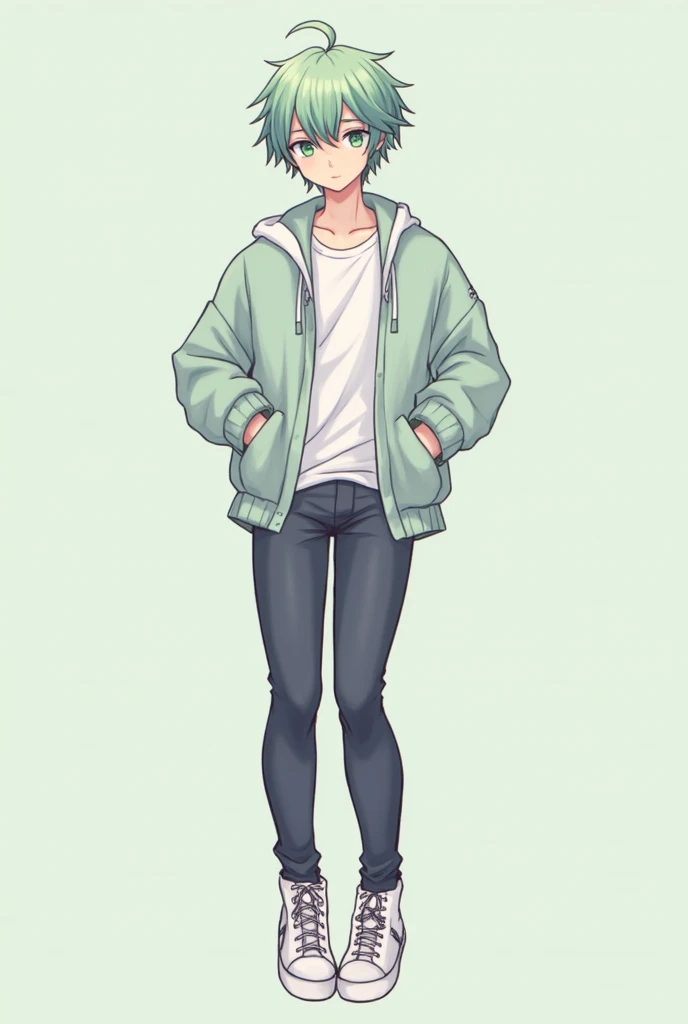 1femboy,Age 23,Gender:male,Height:5ft 8 inches ,Weight:lower than the average but not that much,Body type:average and a bit slim,Body healthy:a little under weight but other than that its healthy,Looks:cute and Adorable,Eye color:jade green ,Side note:He c...