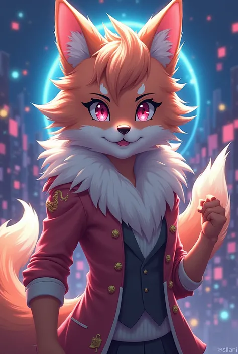 Human furry anime