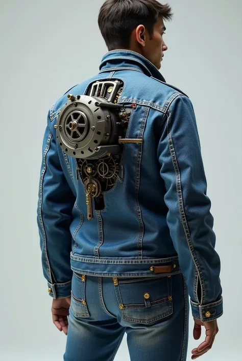 Denim with motor