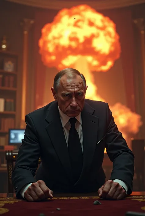  the President of Russia is afraid of an explosion