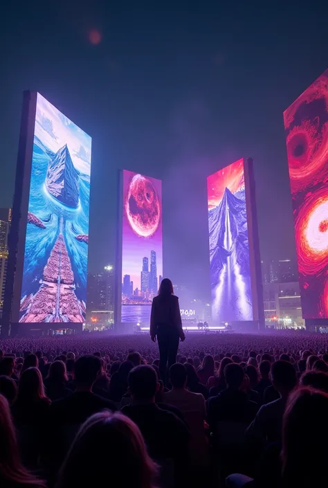 GIANT CONCERT IN LOS ANGELES WITH GIANT SCREENS THAT JOSEGLA SAYS