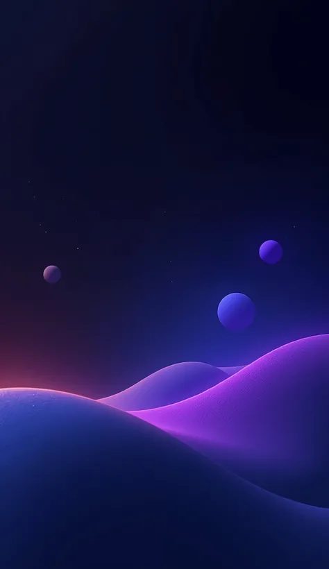 A captivating gradient of deep blue and rich purple on a black background, creating a striking contrast that enhances the vibrant colors. The gradient should flow smoothly from a dark midnight blue at the top, transitioning seamlessly into a vivid purple, ...