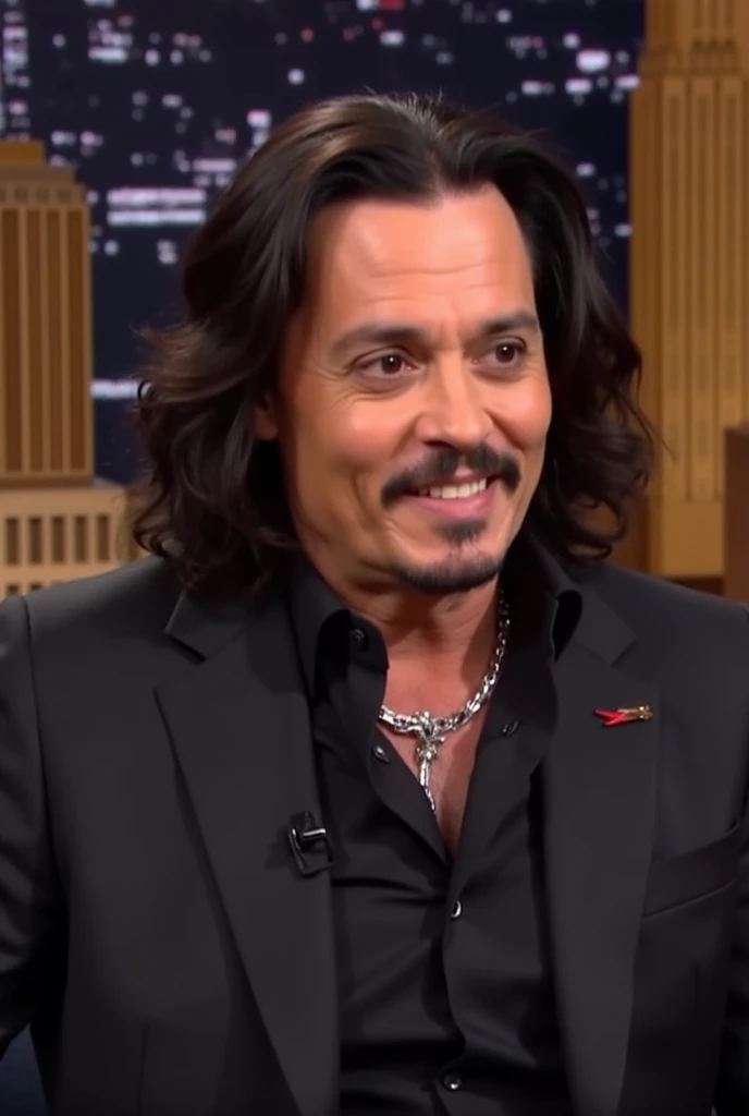 Hugh Jackman gets mad at interviewer and punches him in the face on a news show Jonhny Depp kiss with Paul Stanley in TV showPaul Stanley and Johnny Depp clash on newsPaul Stanley and Johnny Depp clash on live show Jonhny Depp and Paul Stanley explains on ...