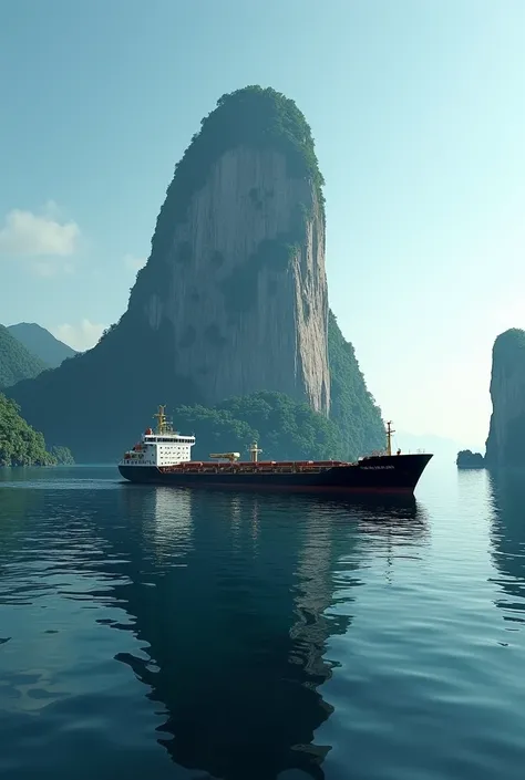 Realistic Reality,  Khao Tapu ,  Phang Nga  ,  Tanke Ship, sea,  Indigo 