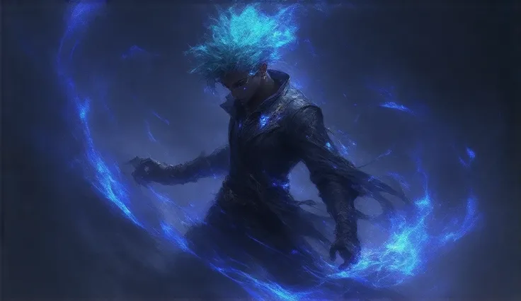 ekko league of legends painting art