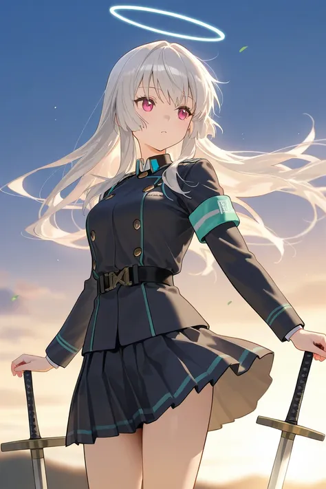  uniform with silver hair that appears up to the waist 。 has a soft impression that swings in the wind 。Eyes are gray, calm and intelligent 、 they are calm and intelligent 。
What to wear『 Licorice Recoil』 。
It has a neat appearance, but 、 Japanese sword wi...