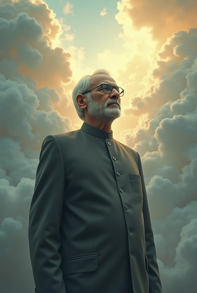 Dr Manmohan Singh in heaven 