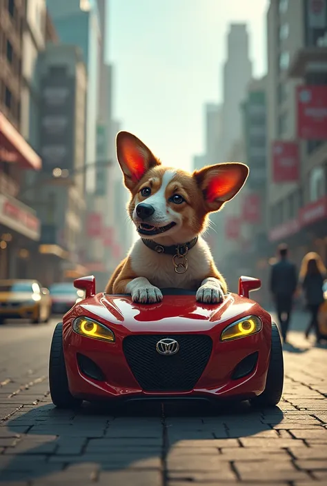 movie (car)A dog shaped like a car