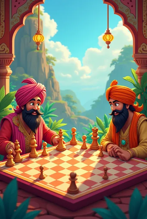 Chess Punjabi animated 