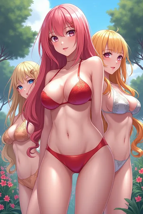 Anime hot big boobs girls