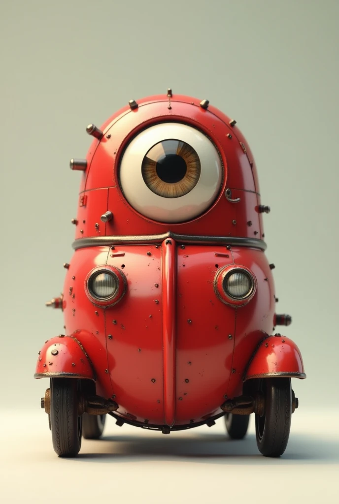 Red motor with 1 eyeball