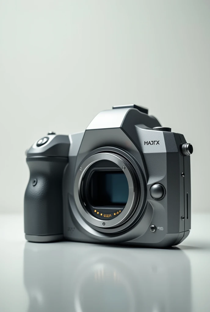 The body of the digital photography camera is abstract