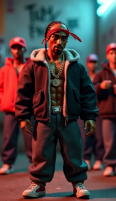  rapper 2pac miniature dolls