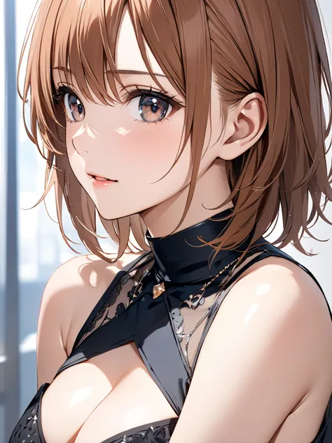 ( cute), (Misaka Mikoto), masterpiece:1.5, masterpiece, highest quality, UHD, retina, masterpiece, accurate anatomy, super detailed, high quality, best quality, 8k