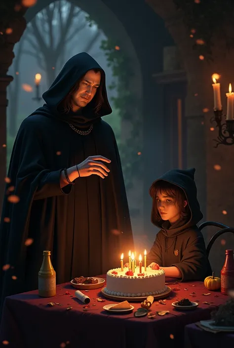 Je fête mon anniversaire avec Severus