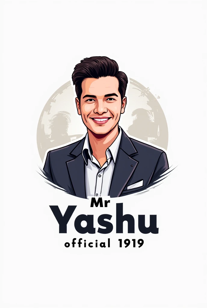 a logo for a Instagram account named " mr_yashu_offical_1919"