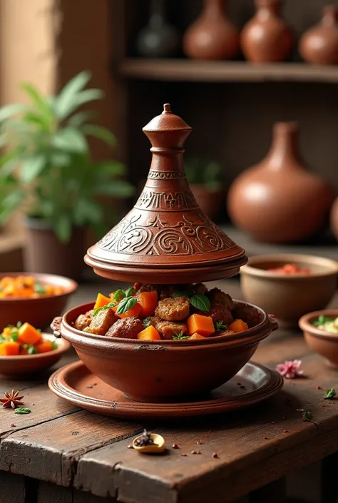 real picture for moroccan tajine