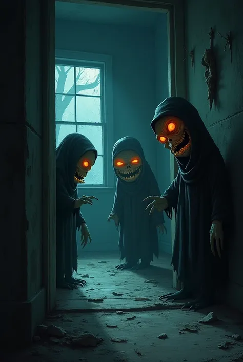 Indoor Cartoon horror 
