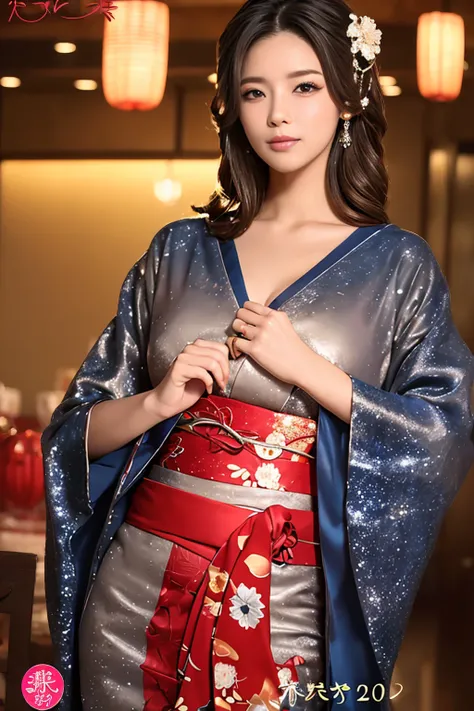 (( super high image quality)),(( super high quality )),((16k)),(( beautiful woman wearing a glittering kimono)),謹賀new year,((Japanese-style room)),new yearの飾り付け, New Year,new year,( Luxurious Hair Ornaments),((Supple Hands)),(()),(()),(()) 