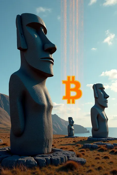 Bitcoin and moai