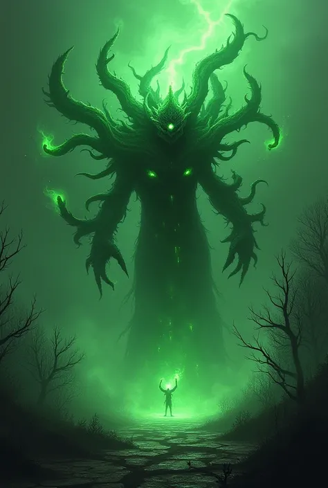 Green dark toxic lord