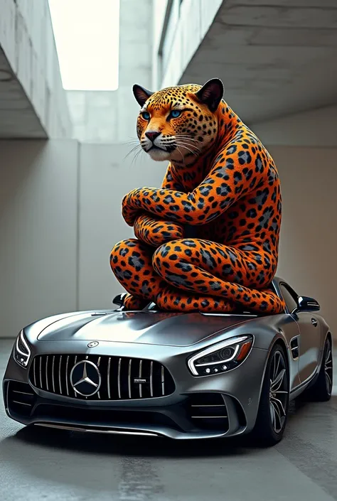 Mercedes Benz and the Barto puma sweater