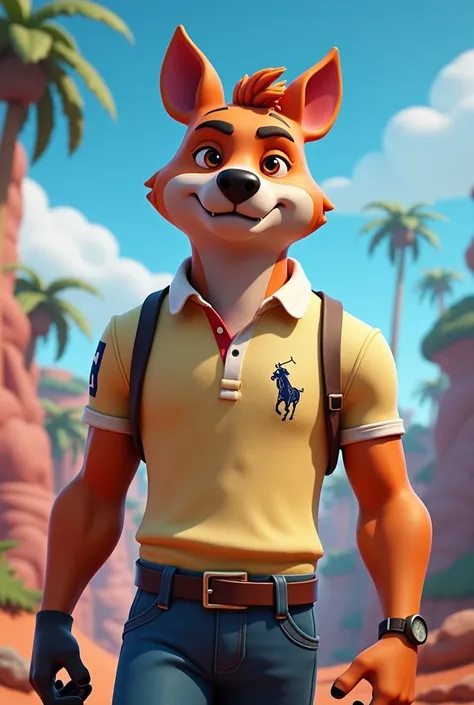 Le skin polo dans fortnite mais le a la place de lhomme