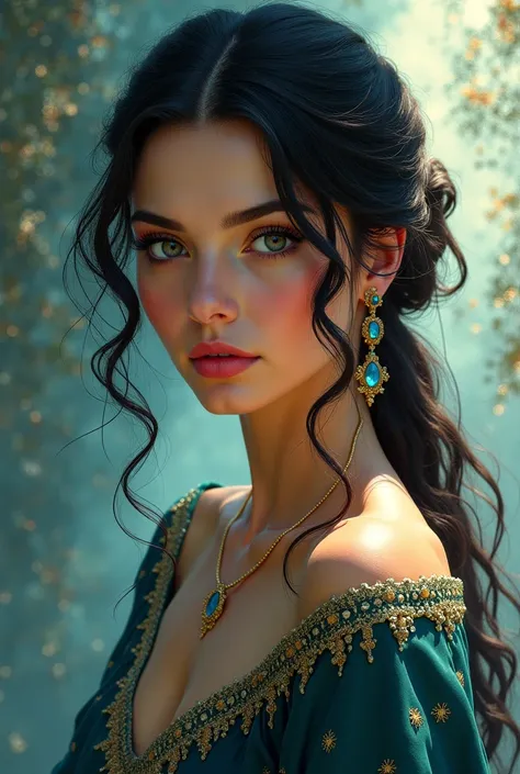 beautiful girl, fantasy, Kurdish