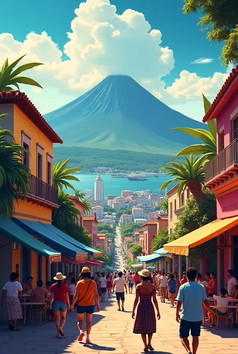 Managua tourism poster 