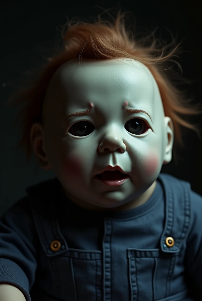 Micheal Myers with baby face 