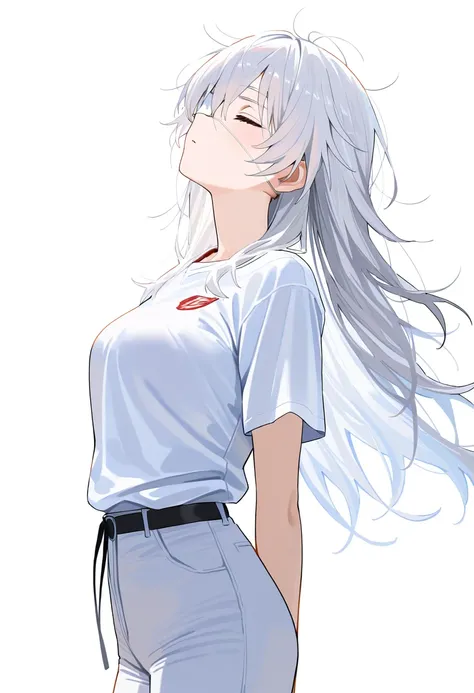 score_9,score_8_up,score_7_up,rating_safety,source_manga,masterpiece,best quality,hyper detailed,super fine illustration,8k,side angle,BREAK 1girl,18yo,(white hair,messy hair,long hair),(white skin:0.7),(white eyepatch),closed eyes,looking up,white mantle,...