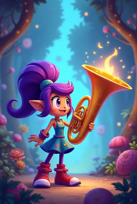 Shantae the gienie and the tuba 