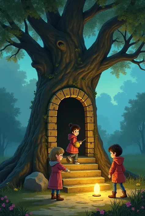 Title: The Three Friends and the Secret of the Old Oak Tree

In a small village nestled in the countryside of the UK, three inseparable friends, Ella, Mia, and Sophie, lived on the same street. They had known each other since hood and spent almost every da...