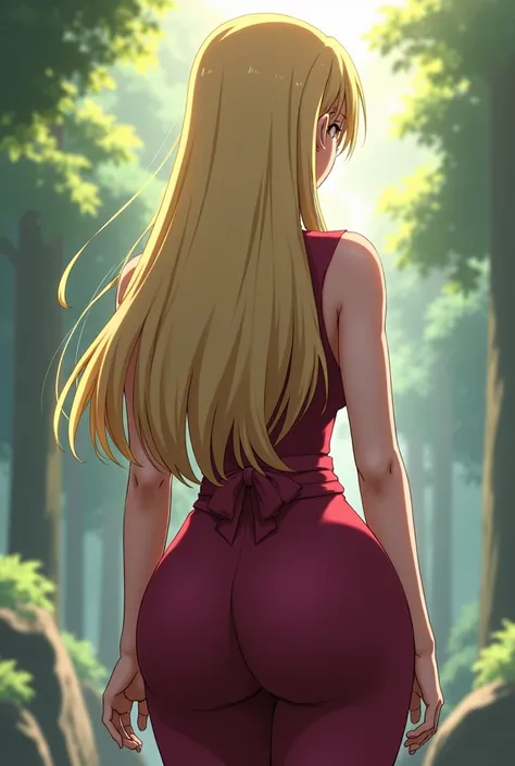  High resolution , Ultra HD,Tsunade Big boobs,  anime style ,  BACK VIEW, 