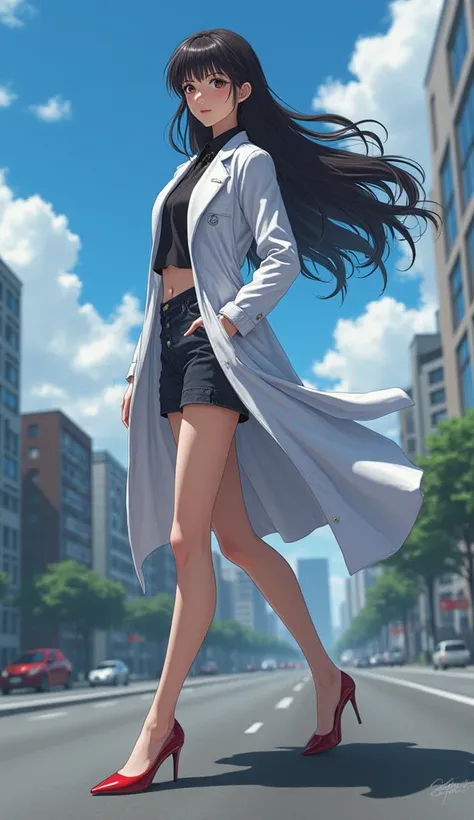 (Dispatching a female doctor X ),(Ryoko Yonekura, The worlds most beautiful five figures ,The worlds coolest ,The most prestigious in the world,The most chilling killer in the world,sideways,The heel part is clearly displayed on the screen:1.2),( in the im...