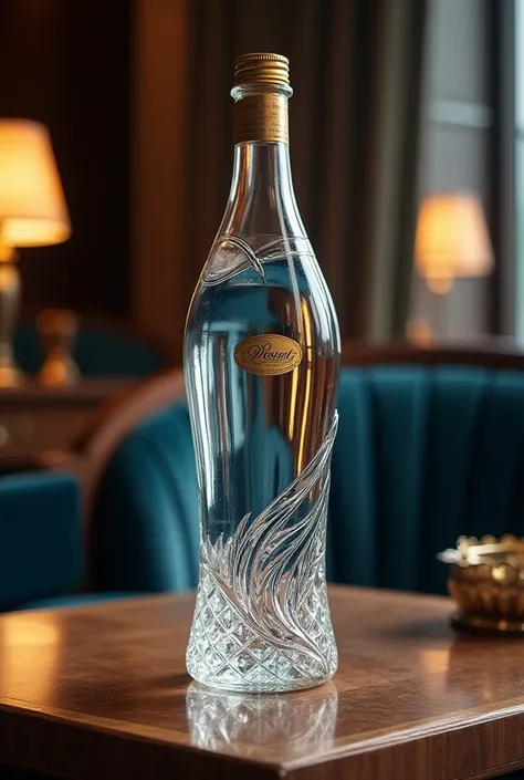 Pictures of a rare, expensive and luxurious bottle of water 