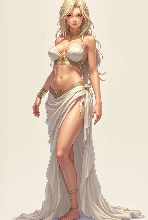 Woman with Athenas body big boobs and ass anime