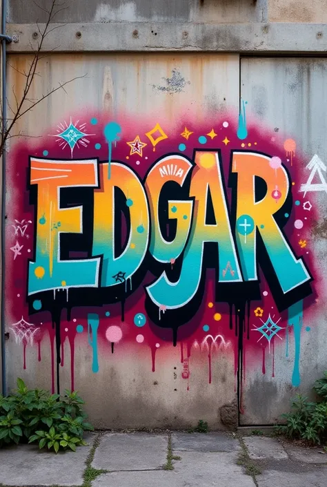 Create a Graffiti with a title 
Edgar 