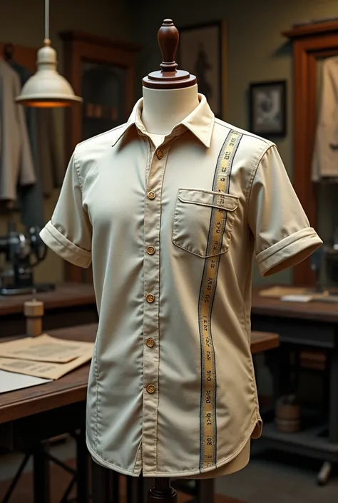 vintage shirt with tap rule