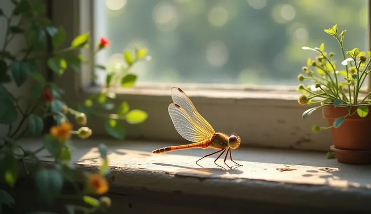 Dragonfly Perch Dijendela