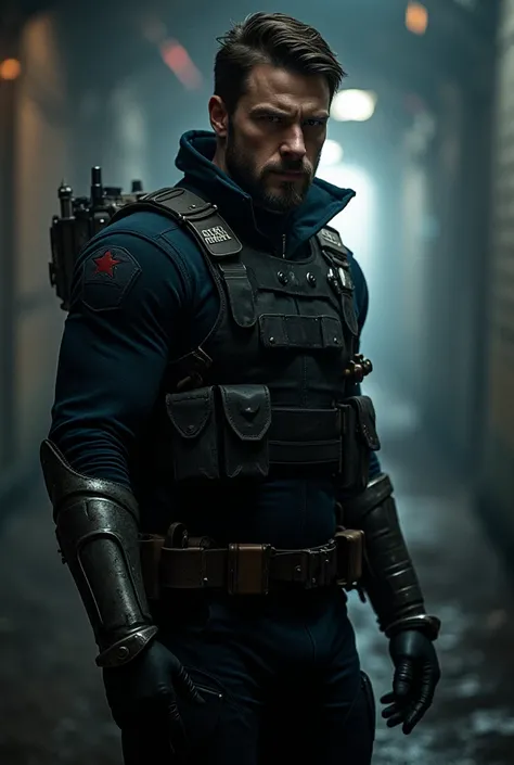 Chris Evans as Winter soldier 